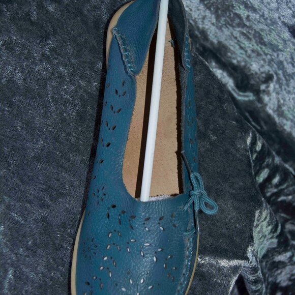 Blue Slip On Shoe 10 - Picture 8 of 13
